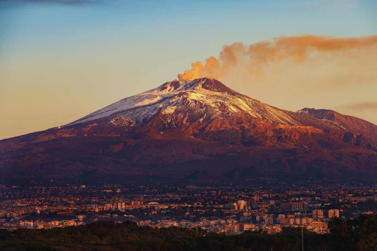 Panoramica dell'Etna